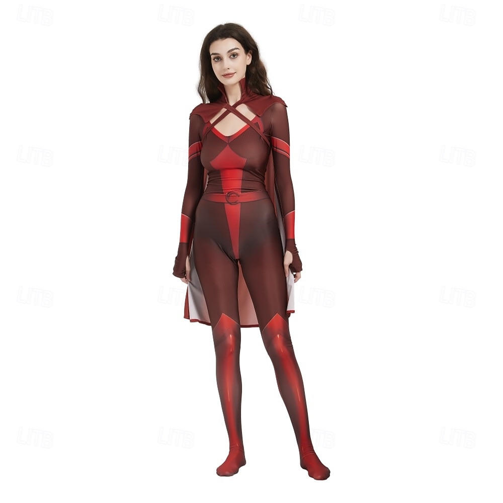 Anti-herói Super-vilão Super heroi Fantasia fantasia Fatos de Corpo Patriótico for Unisexo Crianças Adulto Dia Das Bruxas Carnaval Espetáculo Comic Con de 2026 por $48.99 –P38