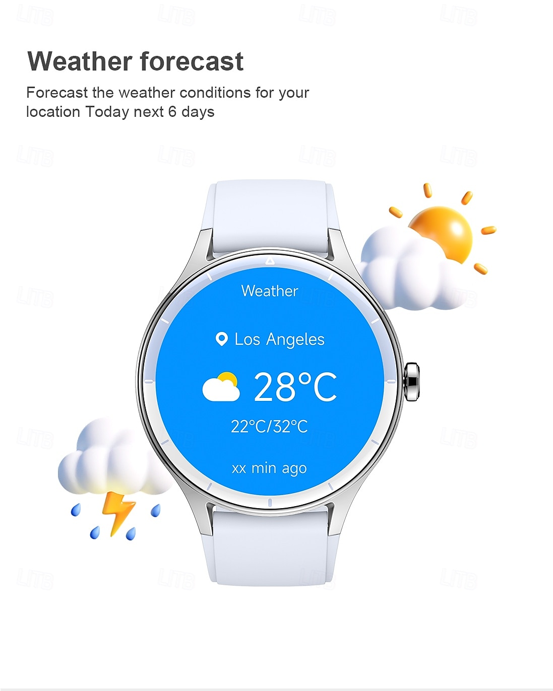 Smart Watch for Women, 1.27" Round Display Elegant Smartwatch with AI Voice Assistant, SpO2 Heart Rate Sleep Monitor, 100+ Watch Faces, Fashion Fitness Tracker for Android iOS 2026 - $64.99 –P10