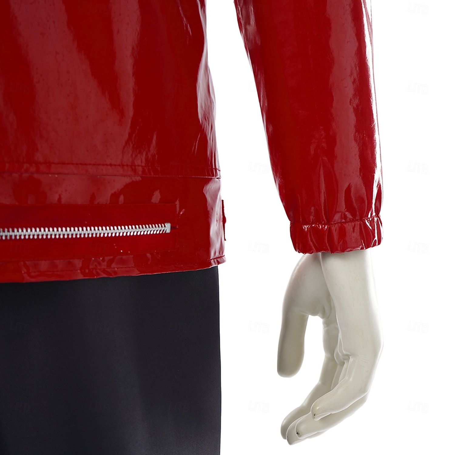Popstar der 80er Sänger Kostüm mit roter Jacke Ausgefallene Kostüme Musik- und Bühnenikonen Retro Vintage 1980er for Herren Erwachsene Halloween Karneval Buchwoche Party Leistung Symphonie der 2026 - $88.99 –P7