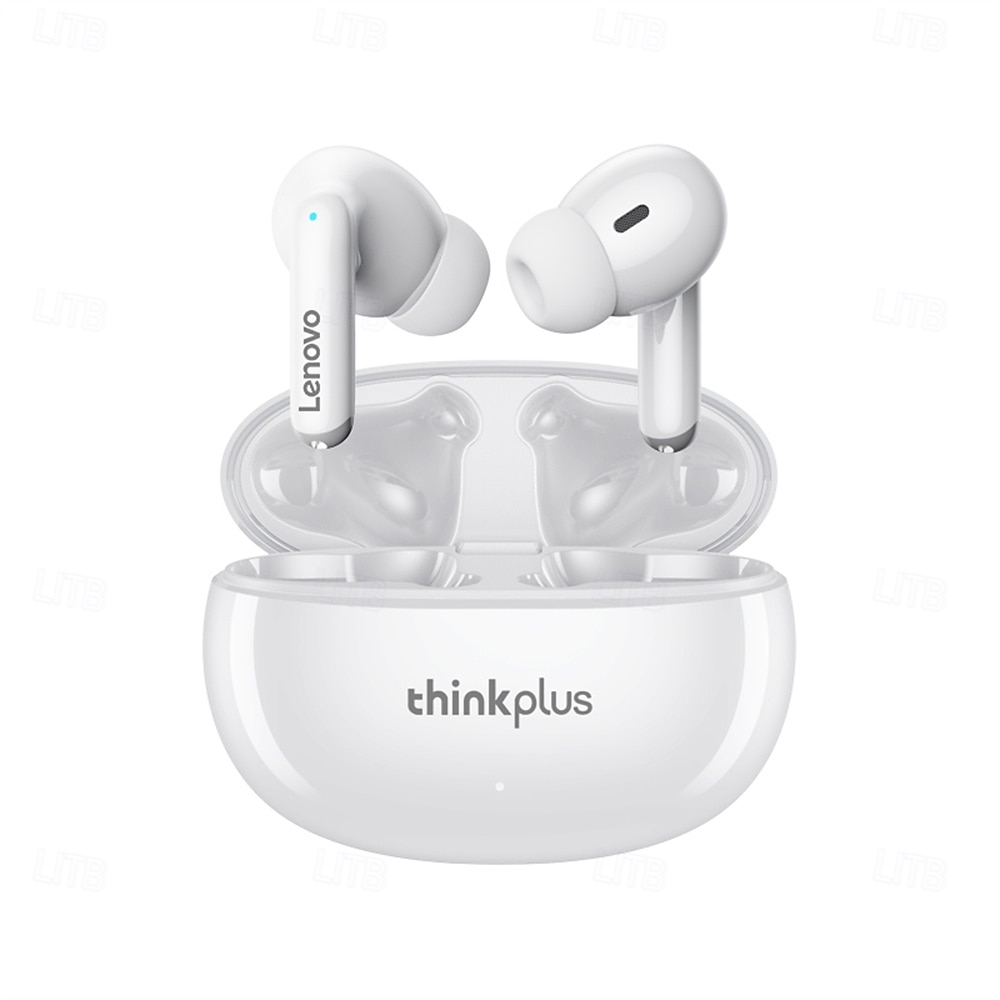 Bezdrátová sluchátka Lenovo ThinkPlus, Bluetooth 5.3 sluchátka s potlačením hluku, HiFi stereo TWS sluchátka do uší s mikrofonem, nabíjecí pouzdro, sportovní sluchátka do uší pro iPhone a Android, 2026 - $31.99 –P2