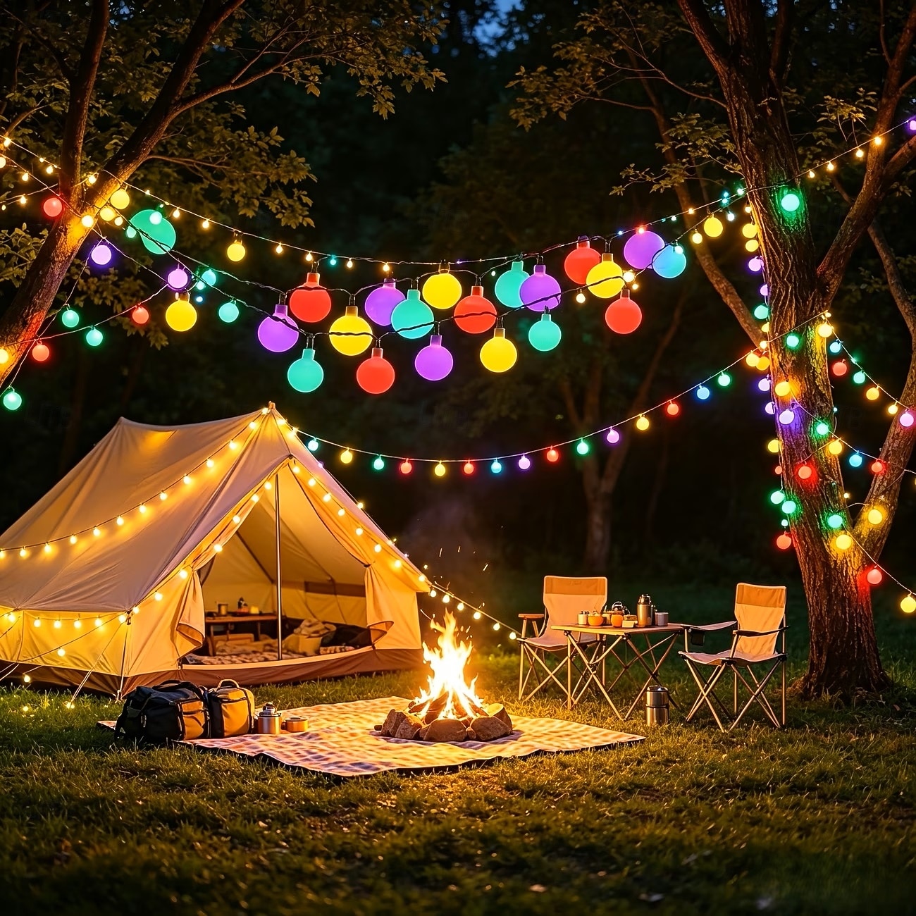 Ghirlanda luminosa solare con globo, 5 m 20 LED, 7 m 50 LED, 12 m 100 LED, luci fatate impermeabili per esterni, ideali per giardino, patio, matrimoni, campeggio, feste, Natale e Halloween. del 2026 a $12.99 –P8