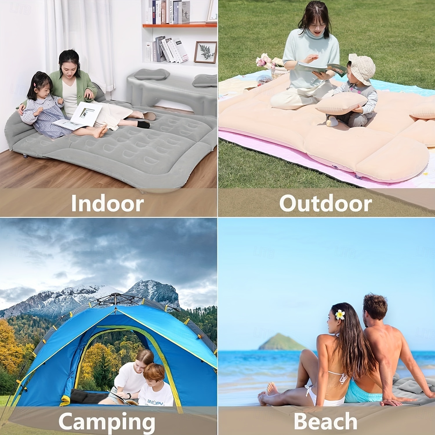 SUV Car Air Mattress Inflatable Bed for Trunk - Portable Travel Sleeping Pad Foldable Car Bed for Camping Road Trip with Pillows and Electric Pump, Universal Fit for SUV Minivan Truck 2026 - $59.99 –P7