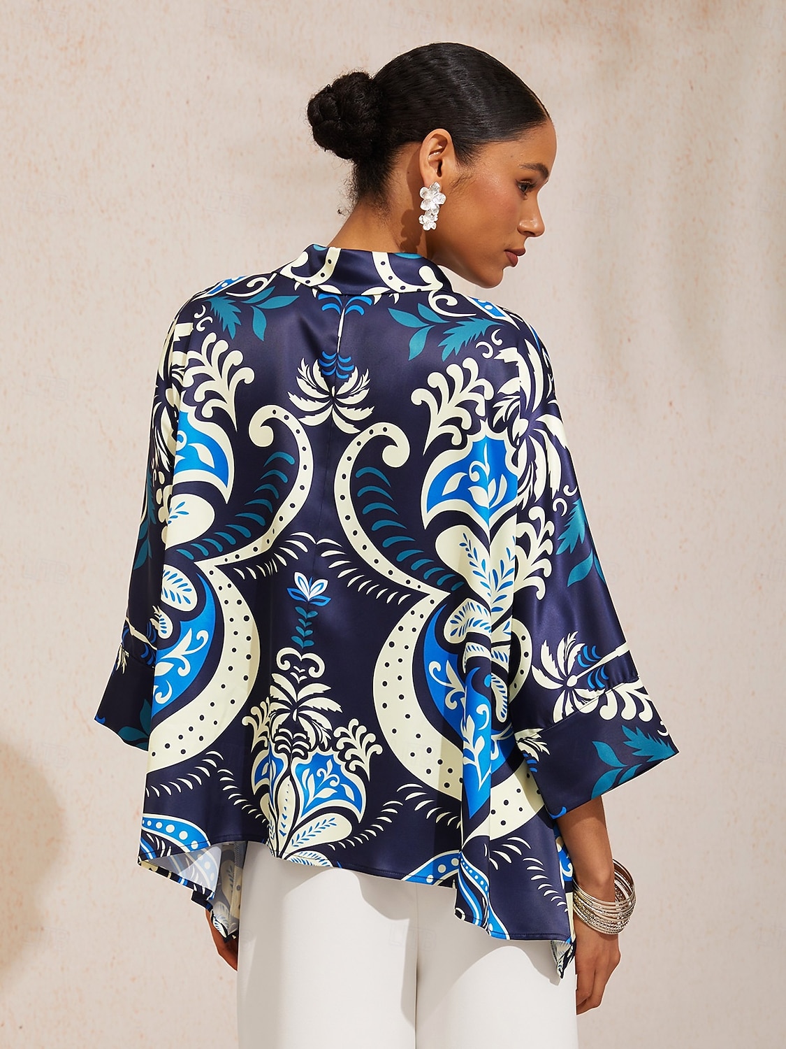Σατέν τοπ dolman Azure Palace Harmony 2026 - $67.99 –P3