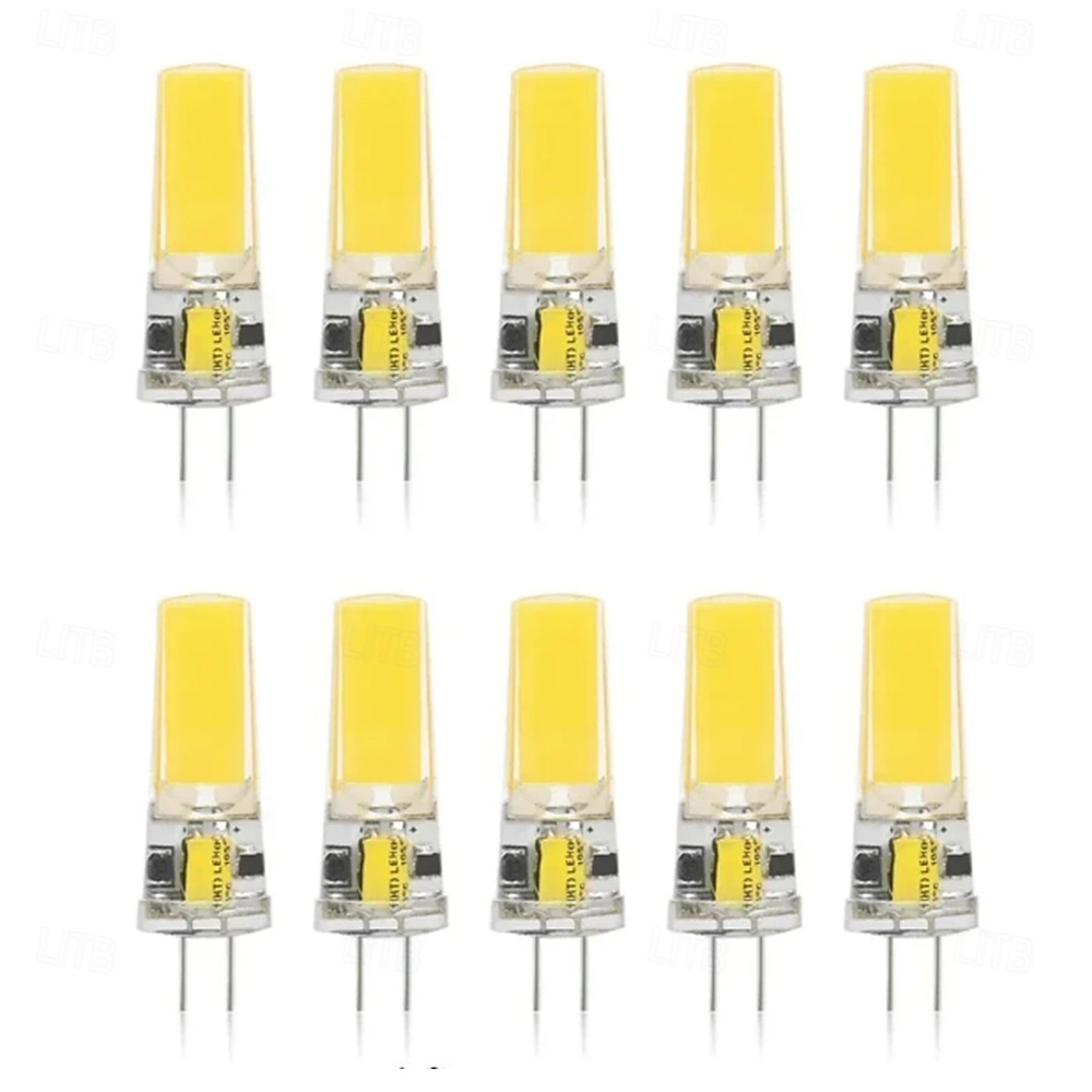 10 buc lampă LED G4 COB fără flash bec LED AC/DC 12V lampă LED spotlight candelabru iluminat înlocuiește halogen 2026 - $34.99 –P2
