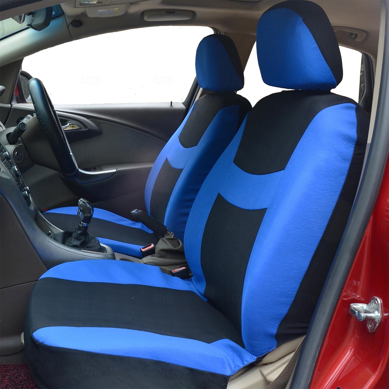 Set completo di 9 coprisedili universali per auto, in tessuto a rete di poliestere traspirante, per auto, SUV, berline e camion. Eleganti accessori per interni bicolore, facili da installare. del 2026 a $34.99 –P17