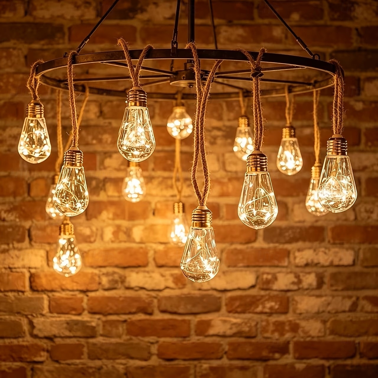 Guirnalda de luces solares de 11,6 m con 25 luces LED para camping, playa, bodas, patios, jardines, caminos, fiestas al aire libre y decoración de paisajes. 2026 - $52.99 –P4