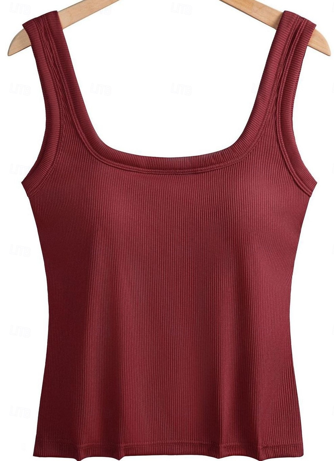 Pentru femei Bluză Striat Simplu Stilat Fără manșon Curele de Topuri obișnuite Casual Zilnic Sport Negru Alb Roșu-aprins Trifoi Gri Vară Primăvară 2026 - $17.49 –P7