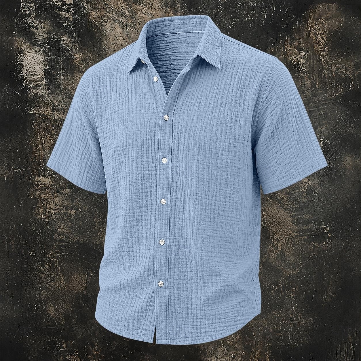 Hombre Camisa Camisa de verano Ropa de playa Camisa casual Abotonar la camisa Color sólido Casual Vacaciones Vino Azul cielo Caqui Azul Oscuro Manga Corta Cuello Camisero Verano Primavera Ropa 2026 - $28.99 –P2