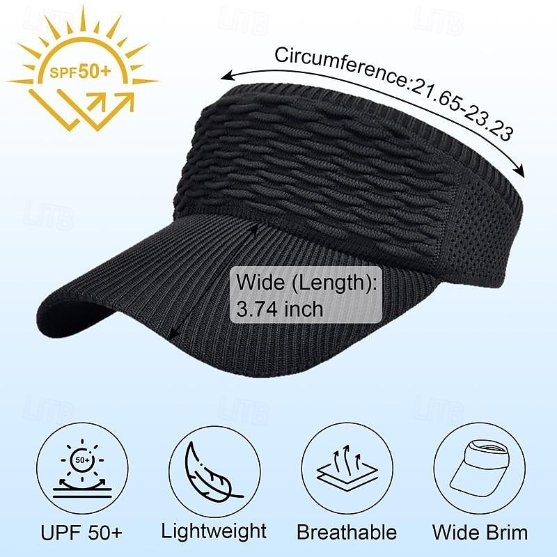 Damen-Sonnenhut mit hohem Pferdeschwanz | Atmungsaktive, offene UV-Schutzkappe von sunsafetok | Das perfekte Geburtstagsgeschenk für sie – ideal zum Laufen, Wandern, für Strand, Reisen und 2026 - $9.99 –P1