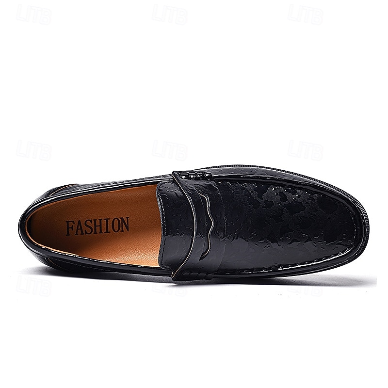 Men's Vintage Penny Loafers, Slip-On Business Casual Dress Shoes, Classic Comfort Shoes for Music Festival, Parties, Office, Daily Wear 2026 - $59.99 –P5