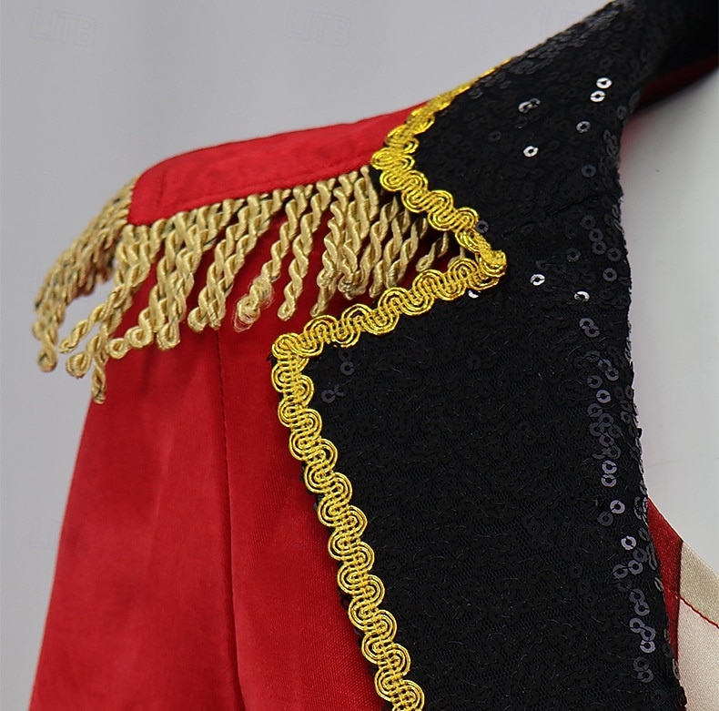 Costume de Carnaval Robe Costume élégant Veste de cirque Cirque Monsieur Loyal Cosplay Adulte Femmes Halloween Soirée Performance Se déguiser de 2026 ? $69.99 –P8