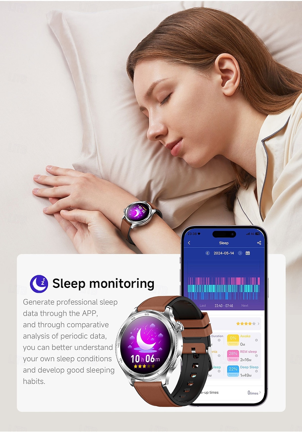 Smart Watch for Men (Answer/Make Calls), 1.39" Round HD Touch Screen Fitness Tracker with Heart Rate Sleep SpO2 Monitor, IP68 Waterproof Activity Tracker, Business Smartwatch for Android iOS 2026 - $86.99 –P11