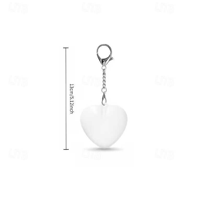 LED Purse Light Heart Shape Keychain, Portable Automatic Sensor & Touch Control Handbag Light for Women Girls, Backpack Light Charm Decoration, Find Items in Dark Bag Easily, Small Heart Gift Idea 2026 - $10.99 –P6