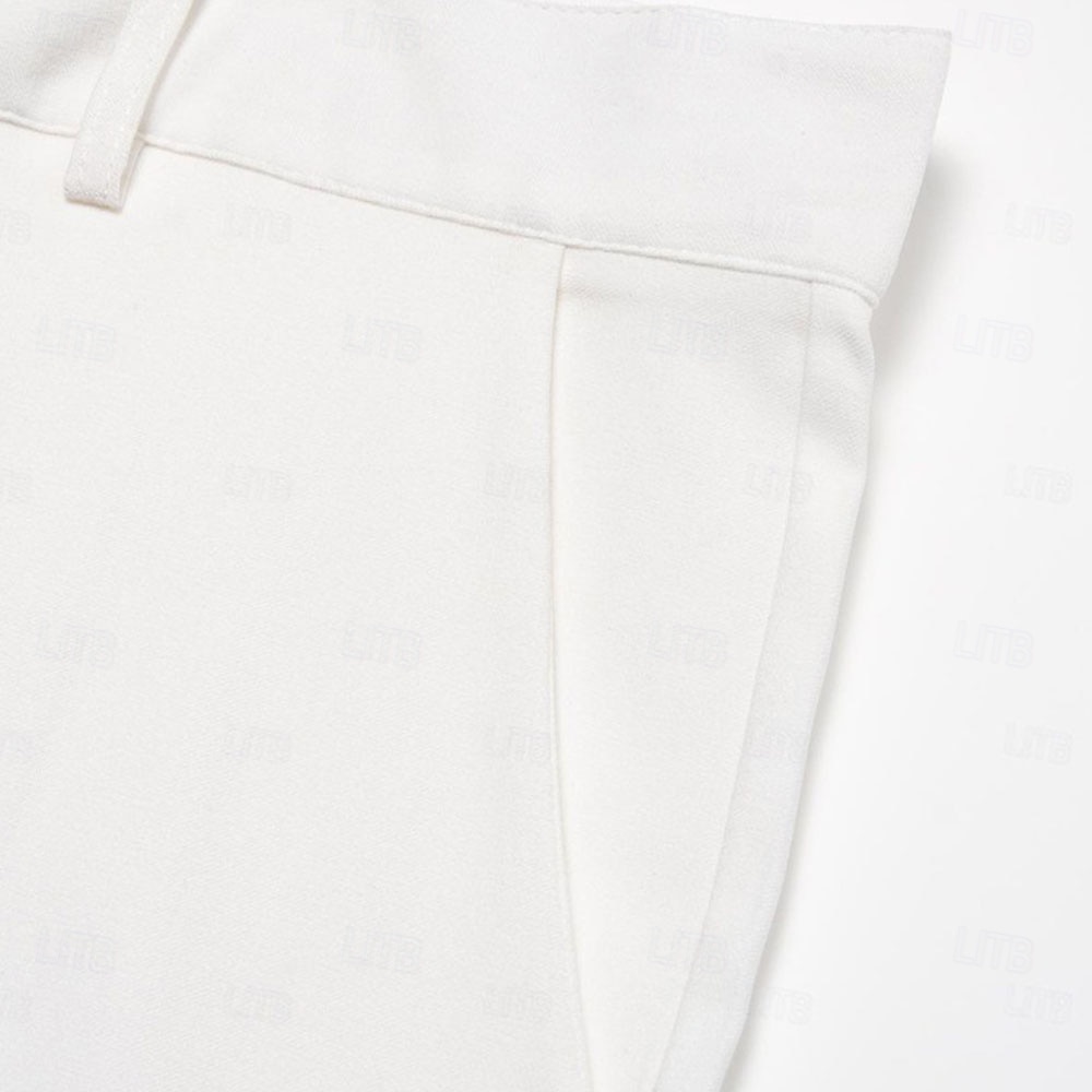 Men's Trousers Dress Pants Flared Pants Suit Pants Pocket Elastic Waist Plain Comfort Soft Full Length Daily Outdoor Going out Fashion Casual White Khaki Stretchy 2026 - $29.99 –P10