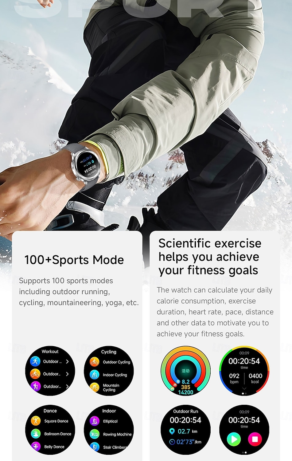 Smart Watch for Men (Answer/Make Calls), 1.39" Round HD Touch Screen Fitness Tracker with Heart Rate Sleep SpO2 Monitor, IP68 Waterproof Activity Tracker, Business Smartwatch for Android iOS 2026 - $86.99 –P16