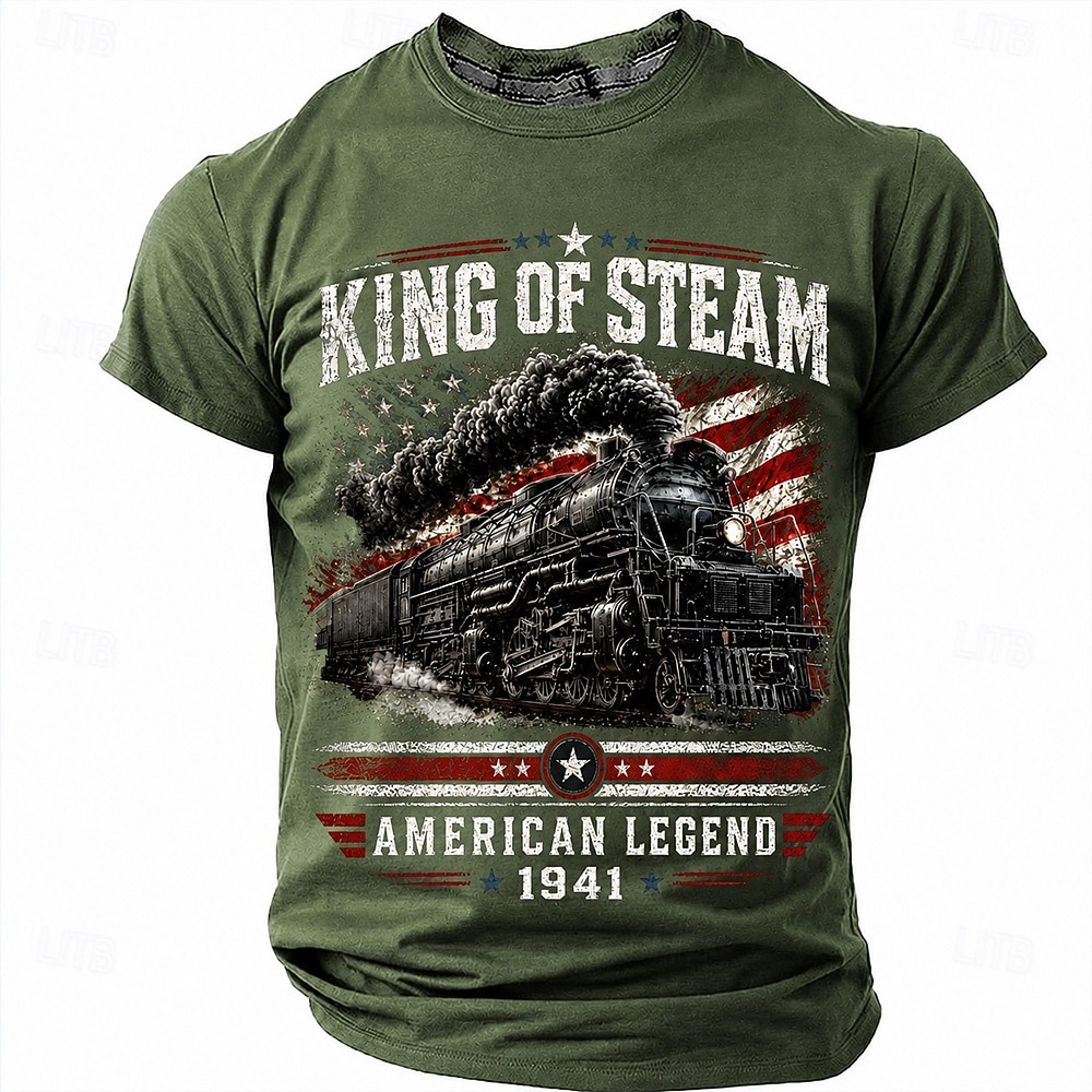 Voor heren Grappig jargon T-shirt Korte mouw T-shirt 3D-afdrukken Strakke ronde hals Overhemd Modieus Casual Dagelijks Straat Heide Grijs Groen 2# Blauw 2# Zomer Lente Kleding S M L XL XXL XXXL 4XL 2026 - $18.99 –P5
