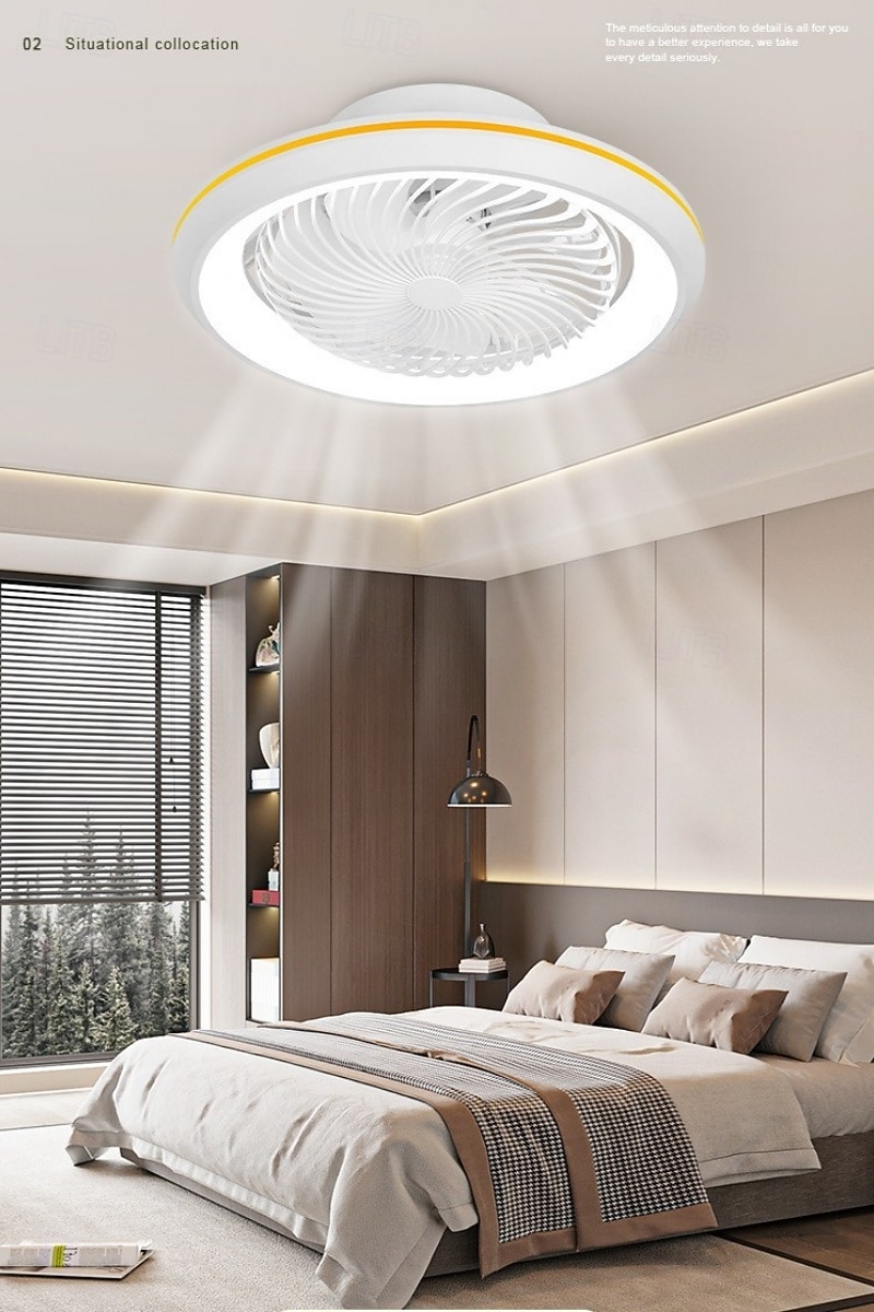 48cm Dimmable Ceiling Fan Plastic Modern 110-120V 220-240V 2026 - $563.39 –P7