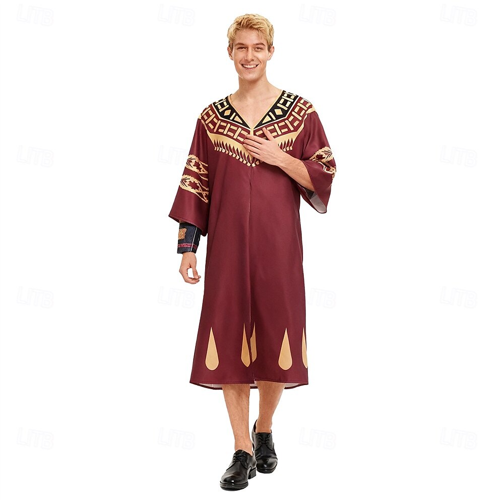 Asiria antigua Mesopotámico Animé Vestido llamativo Trajes De Cosplay Víspera de Todos los Santos Carnaval Rendimiento Comic Con Exposición de anime Disfraz Para Hombre Adulto 2026 - $74.99 –P4