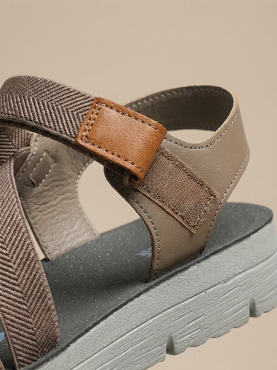 sandali sportivi da donna con cinturino blu - comoda chiusura in velcro regolabile, design traspirante con stile sportivo alla moda, perfetti per attività all'aperto, escursionismo, viaggi estivi e del 2026 a $24.99 –P3