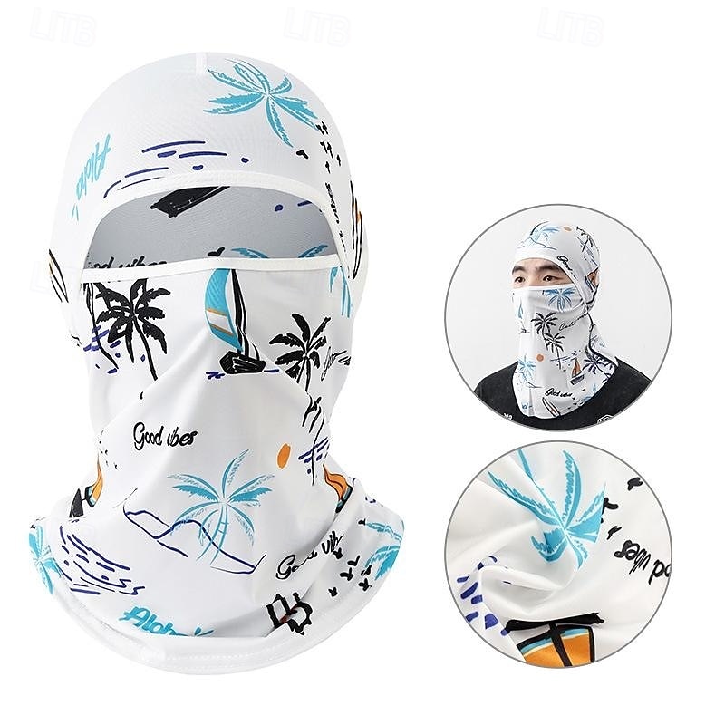 Neck Gaiter Neck Tube Cycling Cap  Bike Cap Balaclava UV Resistant Cycling Dust Proof Lightweight Soft Bike / Cycling Black White Royal Blue for Men's Adults' Mountain Bike / MTB Skiing Hunting 2026 - $12.99 –P10