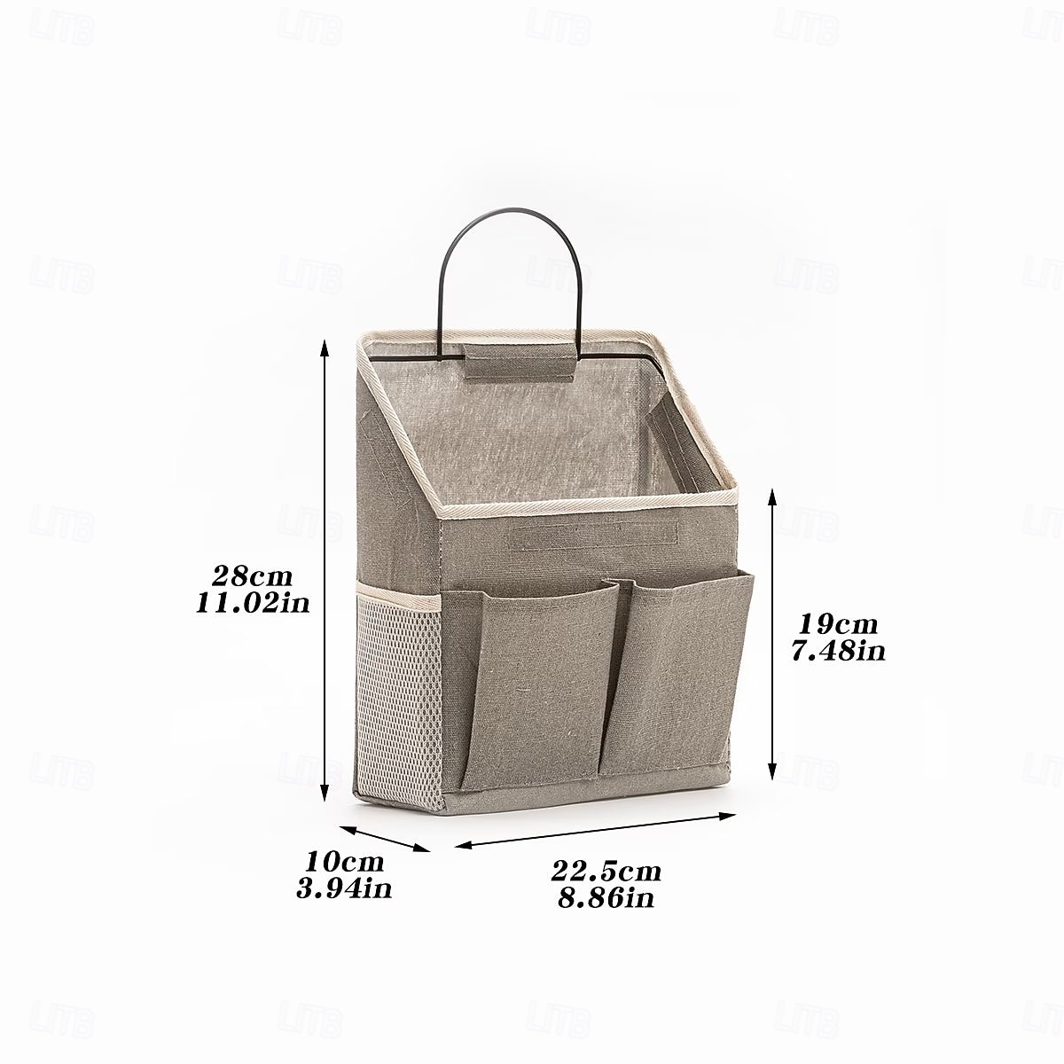 Lot de 1 ou 2 sacs de rangement suspendus en tissu, organisateur mural avec poches, pochette de rangement à suspendre à la porte, organisateur mural pour chambre d'étudiant, sac de rangement en tissu de 2026 ? $13.49 –P9