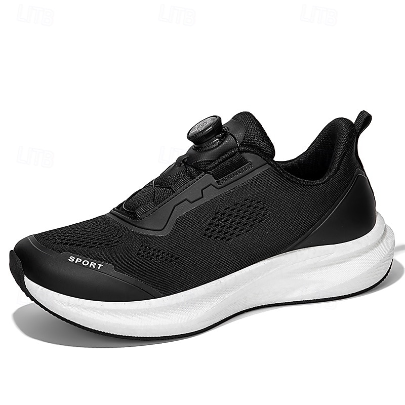 Men's Sporty Casual Daily Tissage Volant Comfortable Slip Resistant Flexible Buckle Dark Grey Black Yellow Summer Spring All Seasons 2026 - $59.99 –P6