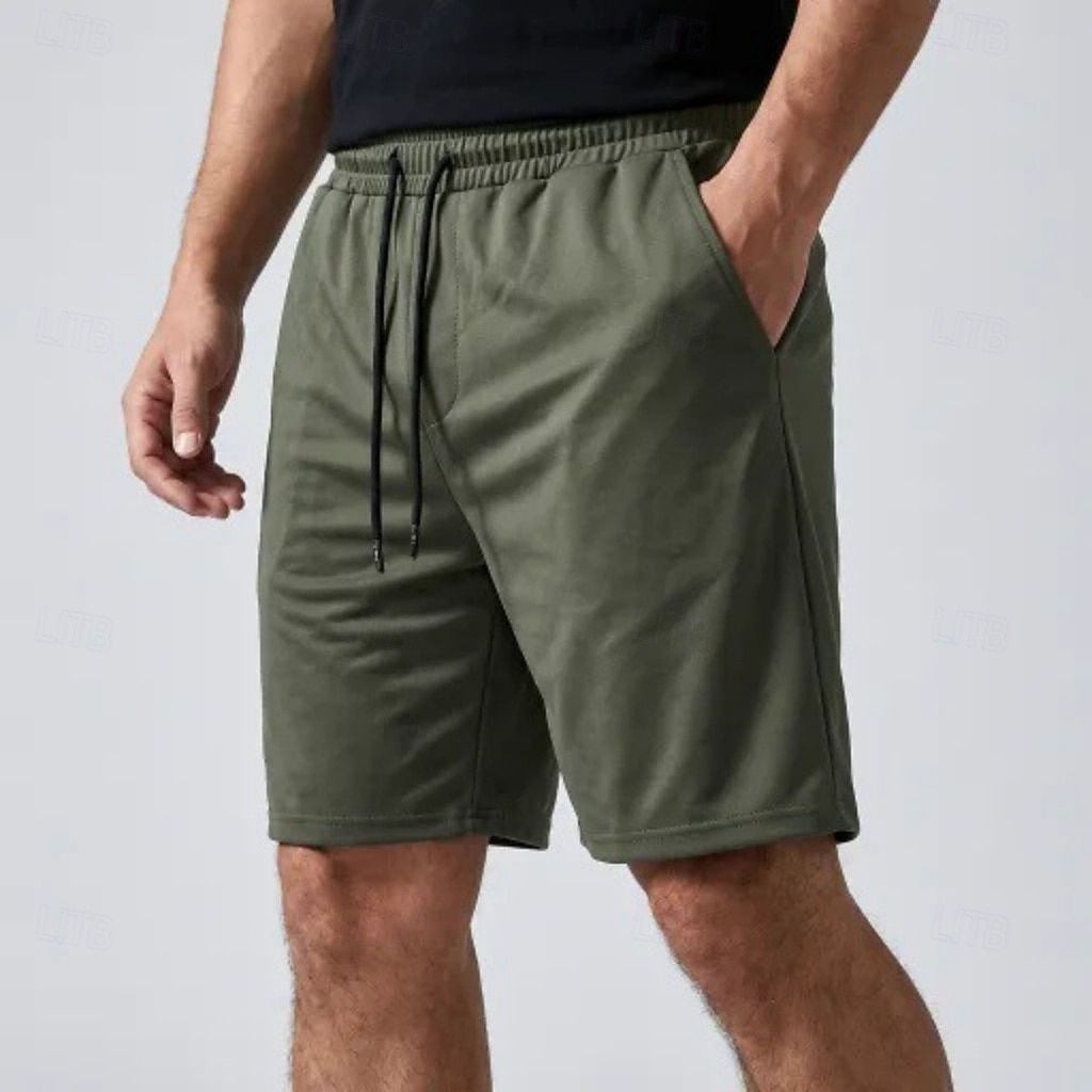 Per uomo Pantaloncini ad asciugatura rapida Shorts sportivi Shorts Pantaloncini casual Coulisse Tasca Elastico in vita Semplice Comodità Traspirante Lunghezza al ginocchio Spiaggia Vacanza Sportivo del 2026 a $17.99 –P5