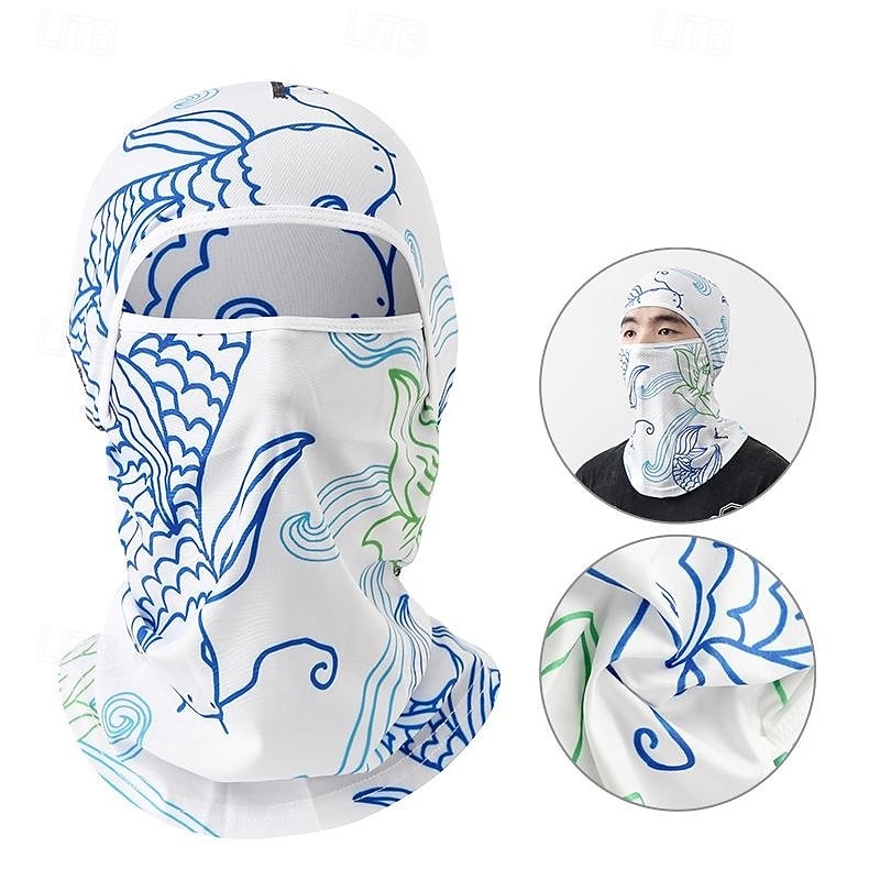 Neck Gaiter Neck Tube Cycling Cap  Bike Cap Balaclava UV Resistant Cycling Dust Proof Lightweight Soft Bike / Cycling Black White Royal Blue for Men's Adults' Mountain Bike / MTB Skiing Hunting 2026 - $12.99 –P13