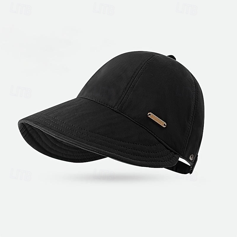 Damen-Sonnenhut mit breiter Krempe – UPF 50+, offene Kappe für Pferdeschwänze, Golf und Strand 2026 - $6.99 –P8