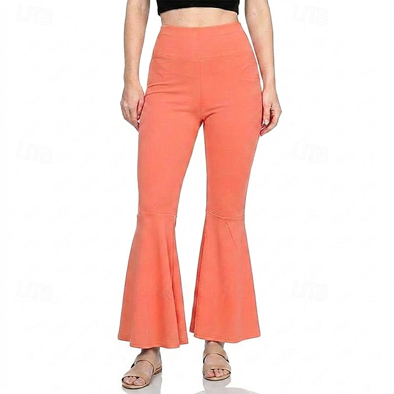 Anni '70 Disco Y2K Pantaloni a zampa d'elefante Pantaloni a zampa Bambola Costume Per donna Giorno dei Re Casual Quotidiano Parata dell'Orgoglio Mese dell'orgoglio Adulti Pantaloni del 2026 a $20.99 –P8