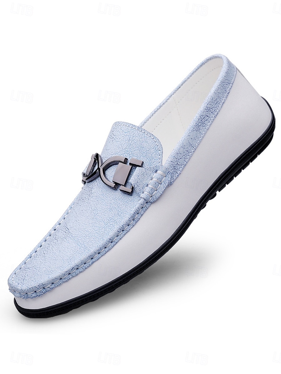 Men's Island & Cruise White Loafers, Slip-On Casual Driving Shoes, Lightweight Vacation Shoes for Deck, Resort, Summer Travel 2026 - $54.99 –P8