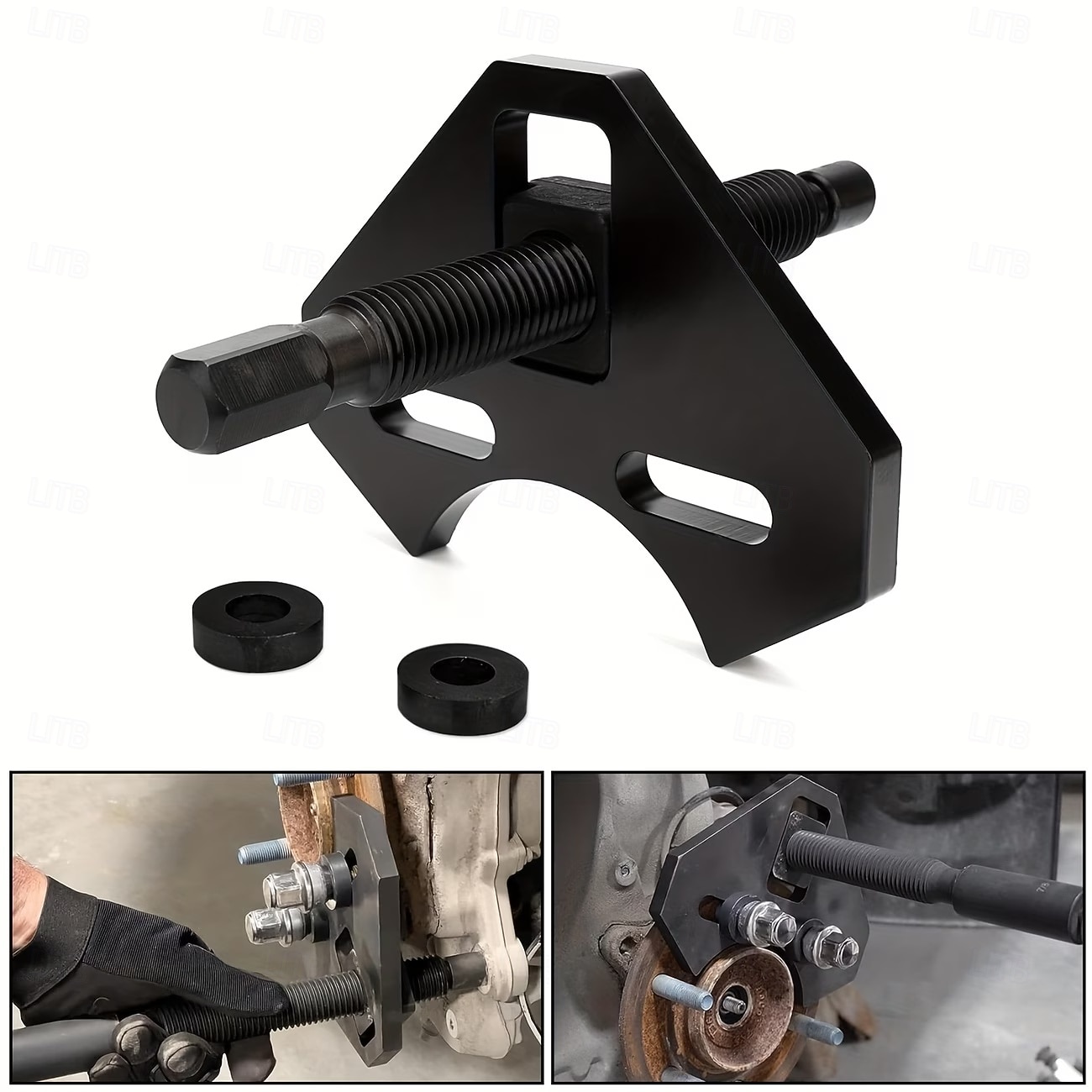 Herramienta para desmontar bujes, extractor de bujes de rueda 40100, herramienta completa para desmontar cojinetes de buje con tuerca hexagonal roscada, para la mayoría de conjuntos de bujes de 5, 6 y 2026 - $69.99 –P1