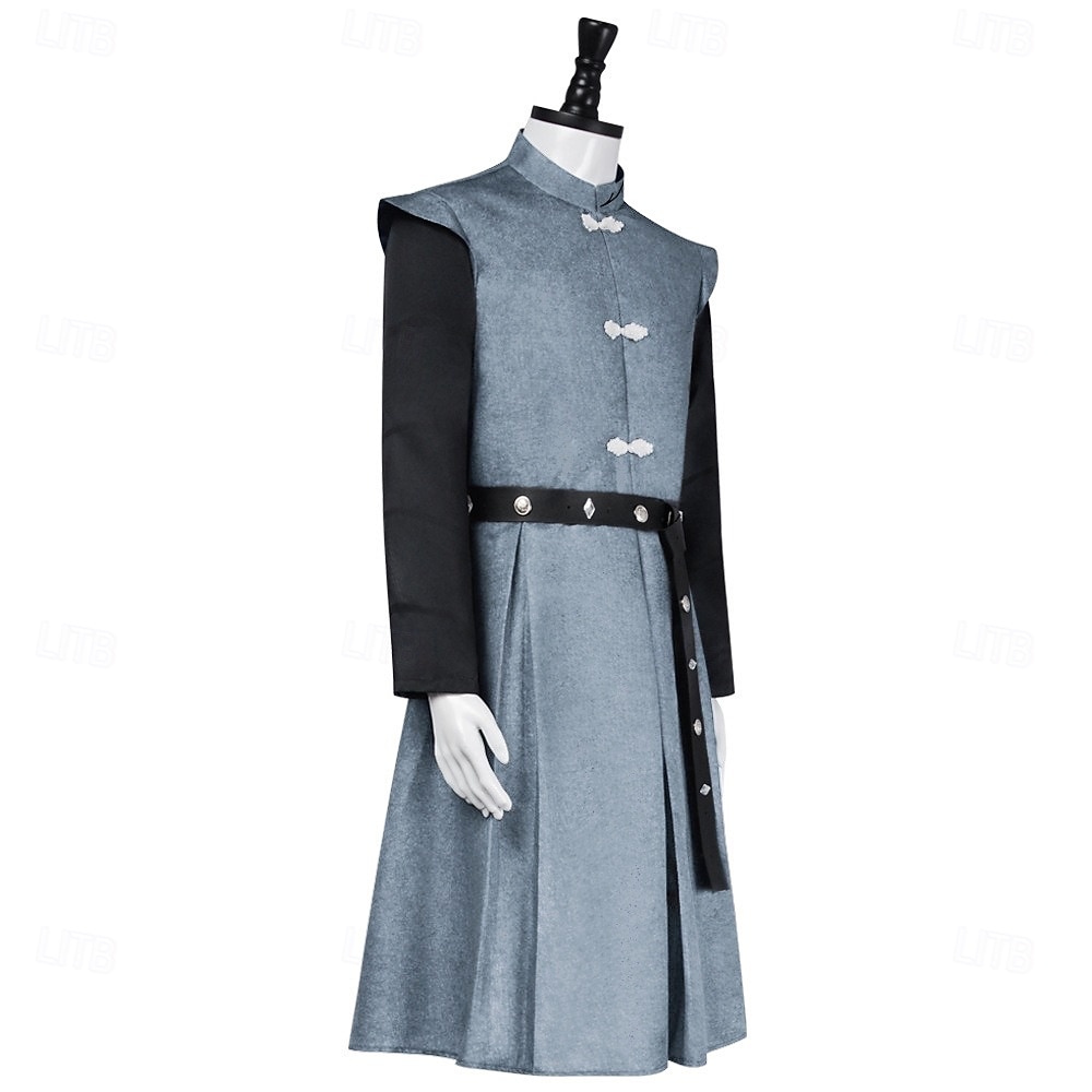 Gotico Medievale Rinascimento Lunghezza al ginocchio Abbigliamento esterno Cavaliere Ranger Costume Per uomo Fantasia Halloween Carnevale Fiera Rinascimentale LARP Festa a tema retrò Adulti Cintura del 2026 a $71.99 –P2