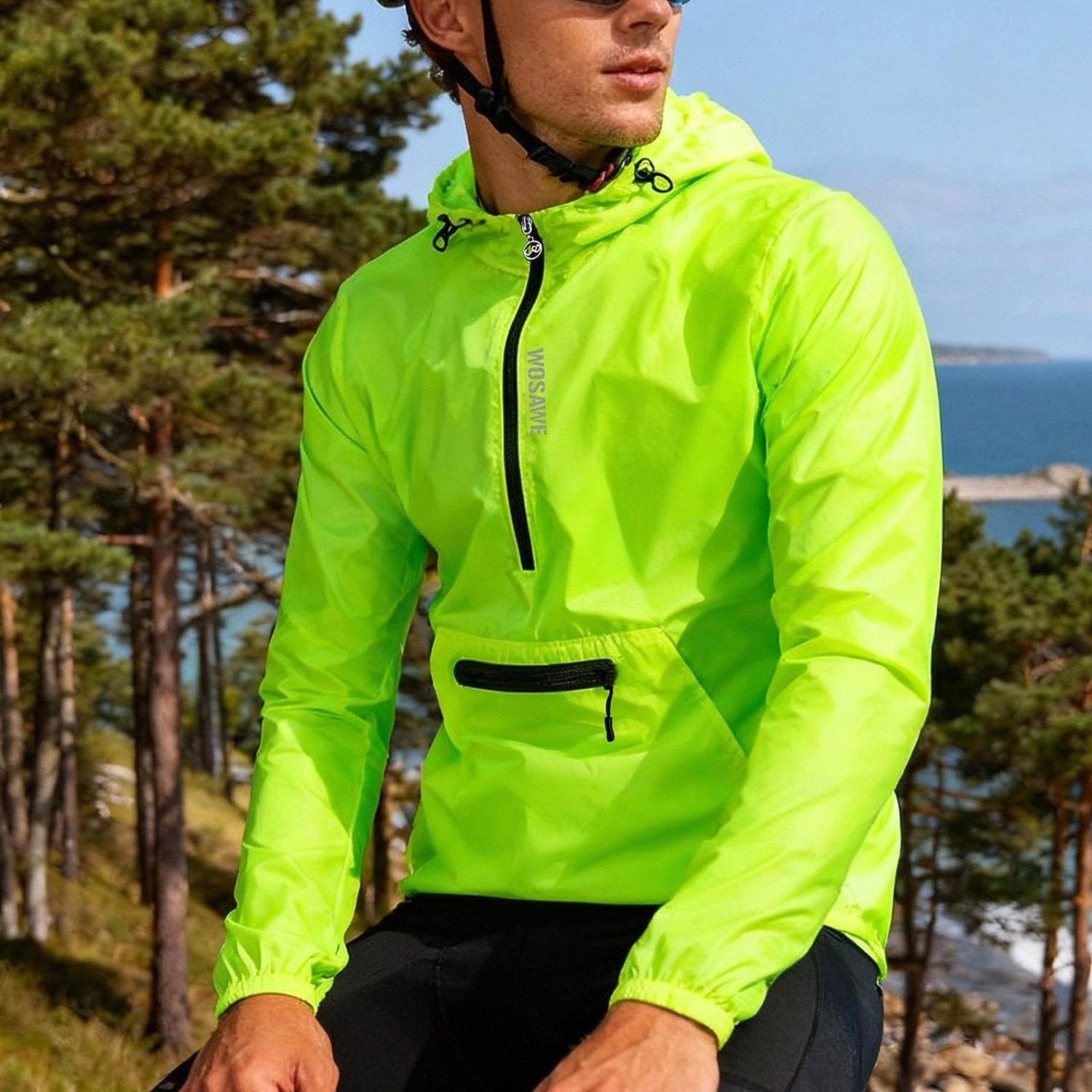 WOSAWE  Spring/Summer Men's Windproof Multi-Pocket Cycling Jacket for Outdoor Sports,Hiking, and Biking 2026 - $39.99 –P7