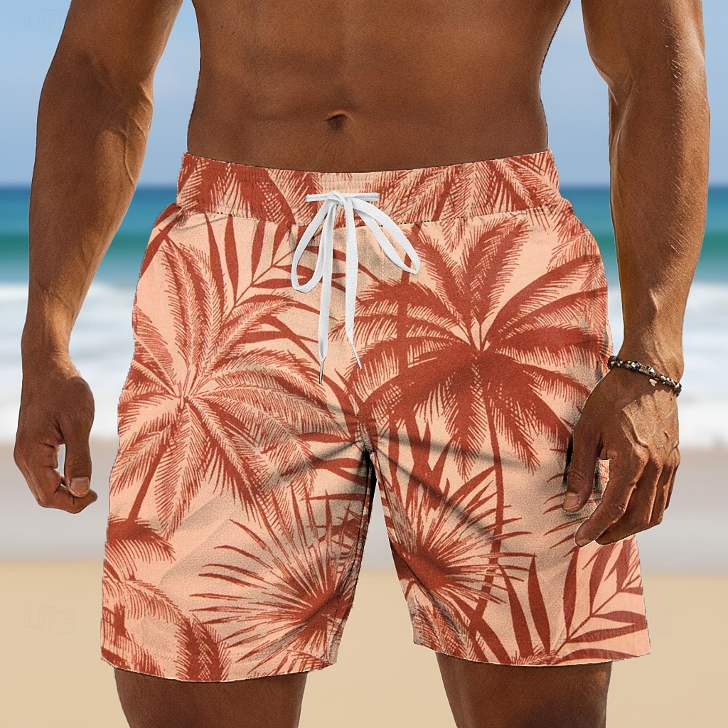 Per uomo Albero di Cocco Piante Tropicali Costumi da bagno Costumi da bagno Pantaloncini da bagno Pantaloncini da Surf Misura del girovita medio Hawaiano Vacanza al Mare Tasche Laterali fodera in del 2026 a $20.99 –P2
