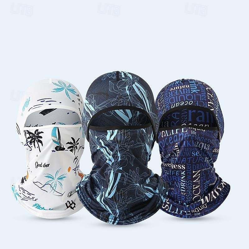 Neck Gaiter Neck Tube Cycling Cap  Bike Cap Balaclava UV Resistant Cycling Dust Proof Lightweight Soft Bike / Cycling Black White Royal Blue for Men's Adults' Mountain Bike / MTB Skiing Hunting 2026 - $12.99 –P1