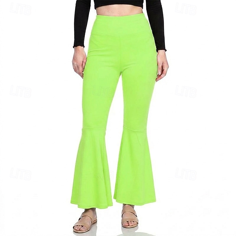 Anni '70 Disco Y2K Pantaloni a zampa d'elefante Pantaloni a zampa Bambola Costume Per donna Giorno dei Re Casual Quotidiano Parata dell'Orgoglio Mese dell'orgoglio Adulti Pantaloni del 2026 a $20.99 –P6