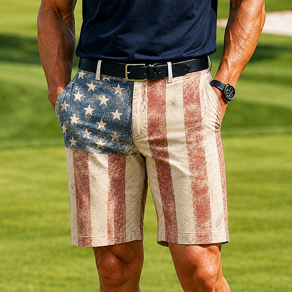 Vestuário Casual Patriótico do 250º Aniversário Masculino com Estampa da Bandeira Americana 1776 2026 para Atividades ao Ar Livre de 2026 por $25.99 –P2