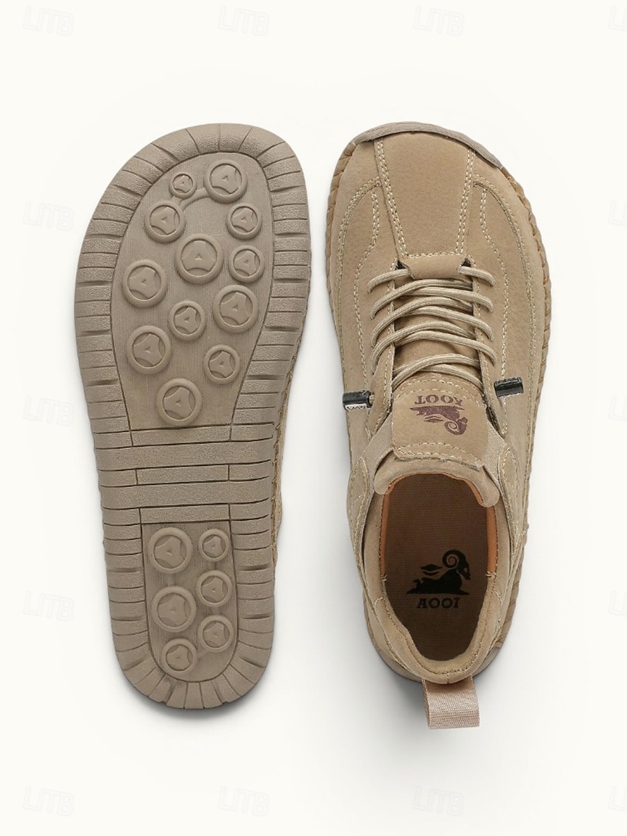Women's Khaki Wide Width Comfort Walking Shoes – Extra Wide Toe Box Casual Sneakers with Soft Leather Upper & Flexible Non-Slip Sole for Travel, Outdoor and Everyday Wear 2026 - $46.99 –P2