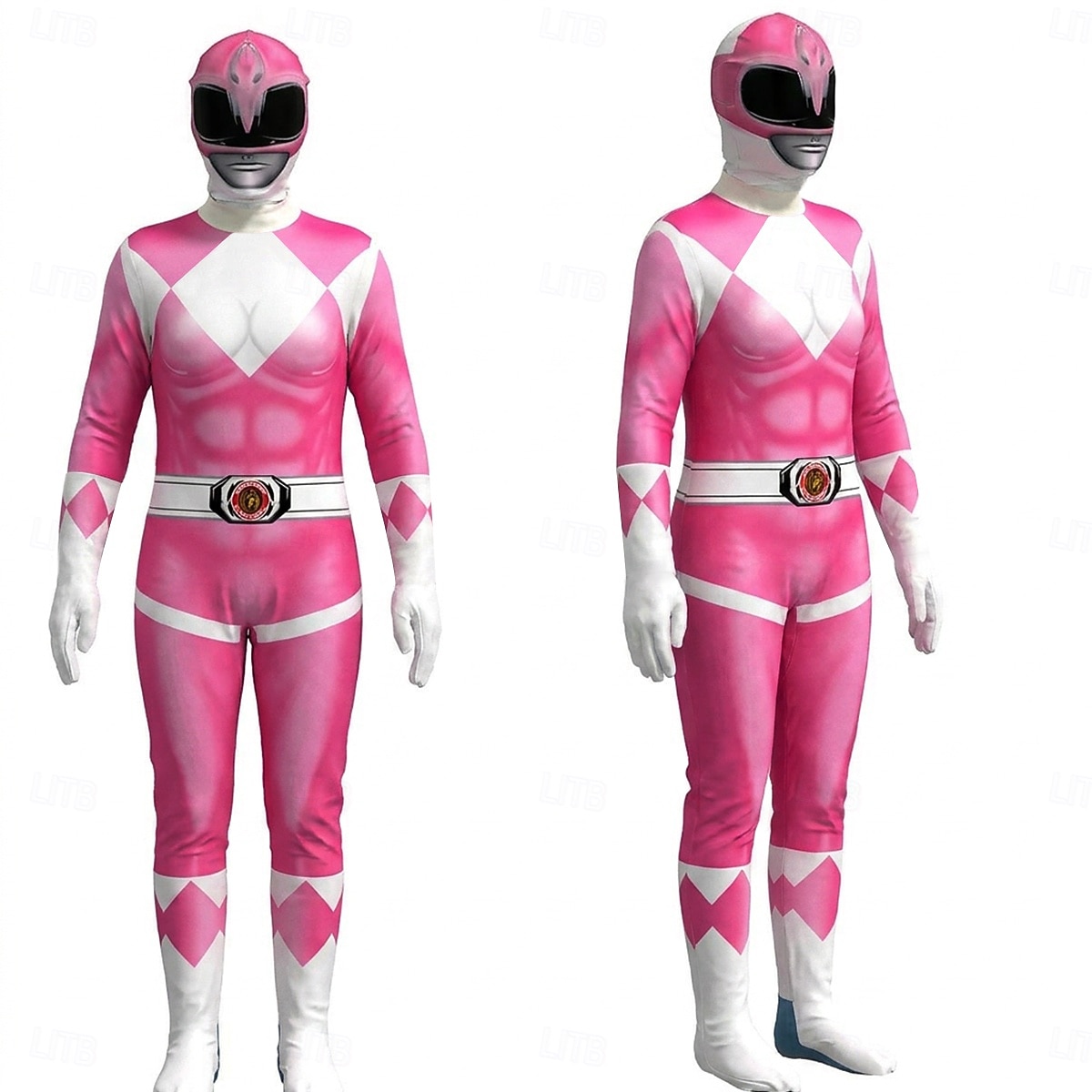 Mächtige Helden Tommy Oliver Cosplay Kostüm Overall Cosplay for Herren Damen Jungen Kinder Erwachsene Karneval Maskerade Veranstaltung / Fest Maskerade 2026 - $30.99 –P5