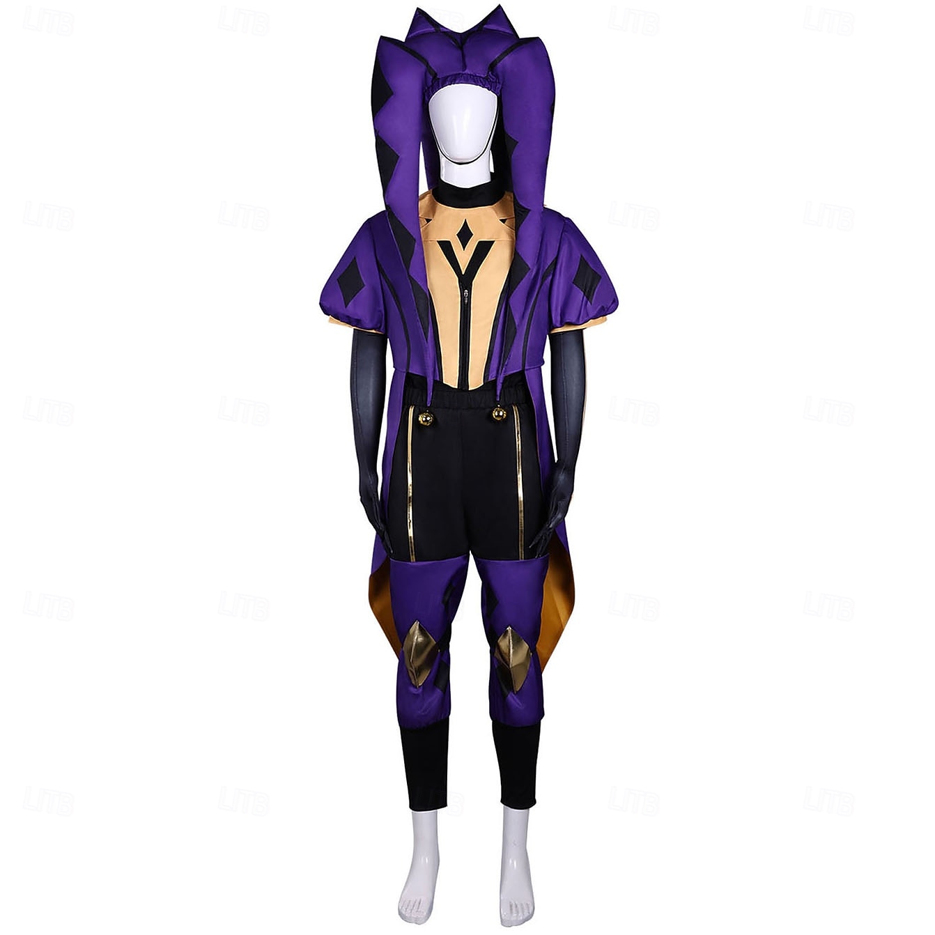 Horror Circus Clown Jester Fancy Costume Cosplay  Video Game Costumes for Adults' Men's Halloween Carnival Performance Comic Con Anime Expo 2026 - $116.99 –P8