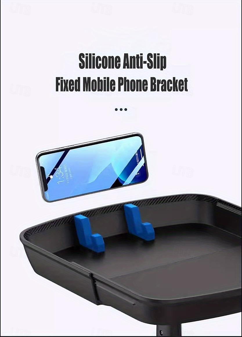 Car Cup Holder Tray with Adjustable 360 Swivel Arm - Universal Car Food Tray for Eating & Drinking, Expandable Cup Holder Expander Table with Phone Slot, Car Road Trip Essentials for Driver Passenger 2026 - $20.99 –P3