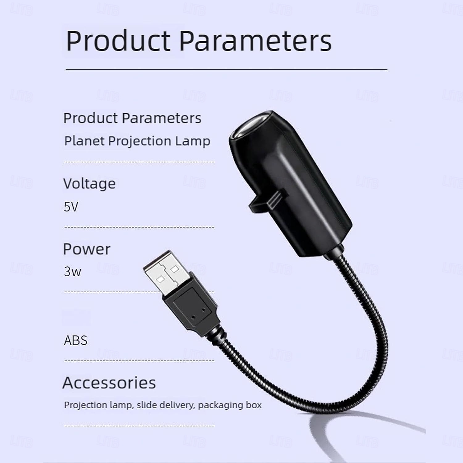 LED-ruimteprojectorlamp met 360° draaiende planeten, nachtlampje voor thuisfeestjes, plafond- en wanddecoratie, roterende LED-planeetprojectorlamp. 2026 - $17.99 –P5