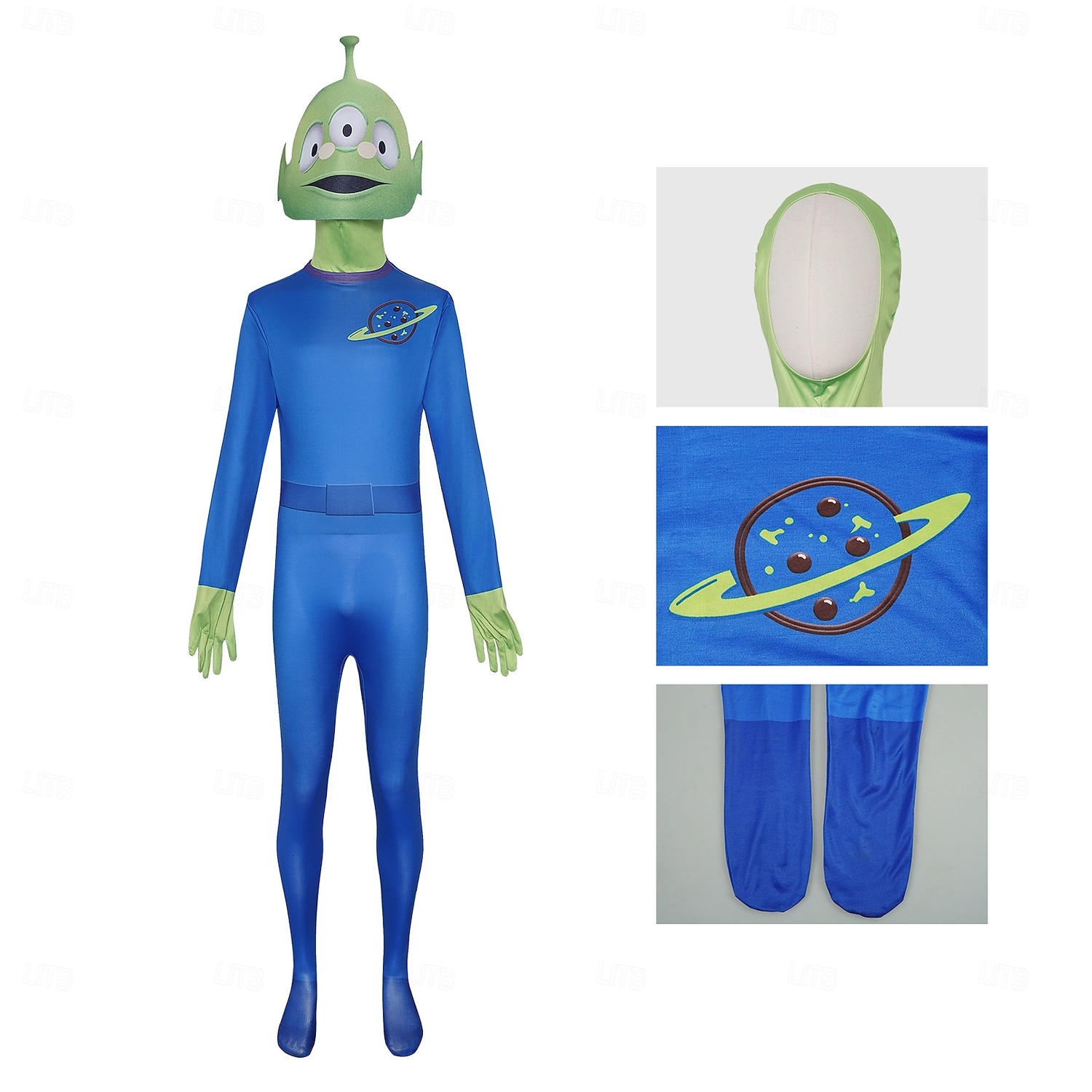 Toy Movie Alienígena verde Accesorios Disfraz de lujo Body Cosplay for Hombre Adulto Víspera de Todos los Santos Carnaval Rendimiento Comic Con Exposición de anime 2026 - $49.99 –P3
