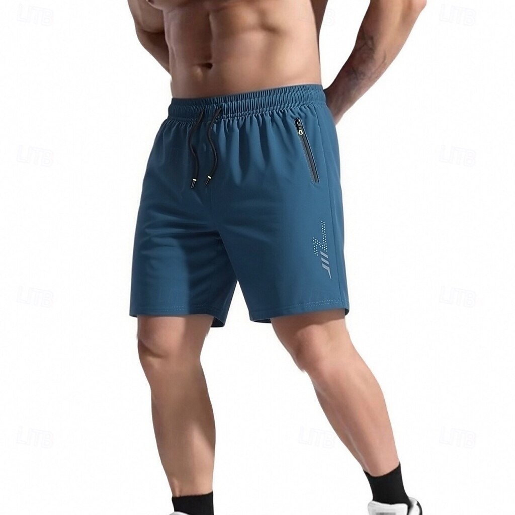 Per uomo Shorts sportivi Shorts Pantaloncini Estivi Pantaloncini casual Coulisse Tasca Elastico in vita Semplice Corto Quotidiano All'aperto Abbigliamento casual alla moda Sport Streetwear azzurro del 2026 a $17.99 –P4