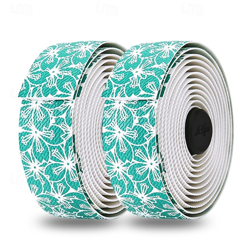 Bike Handlebar Tape Cycling Wearproof Skidproof Comfortable Safety For Road Bike Mountain Bike MTB Cycling Bicycle PU(Polyurethane) Black White Pink 2026 - $17.99 –P5