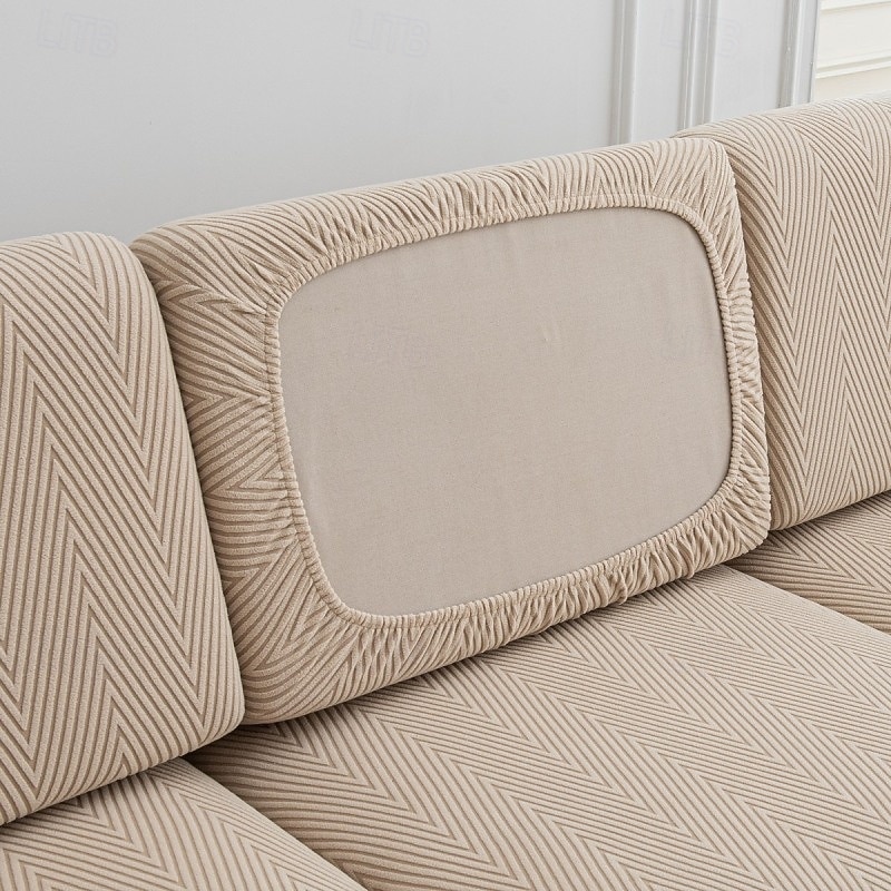 Fodera per cuscino divano jacquard magica, fodera elastica a prova di animali domestici per sedile divano, protezione elastica per mobili facile da installare per cani e gatti del 2026 a $11.49 –P13