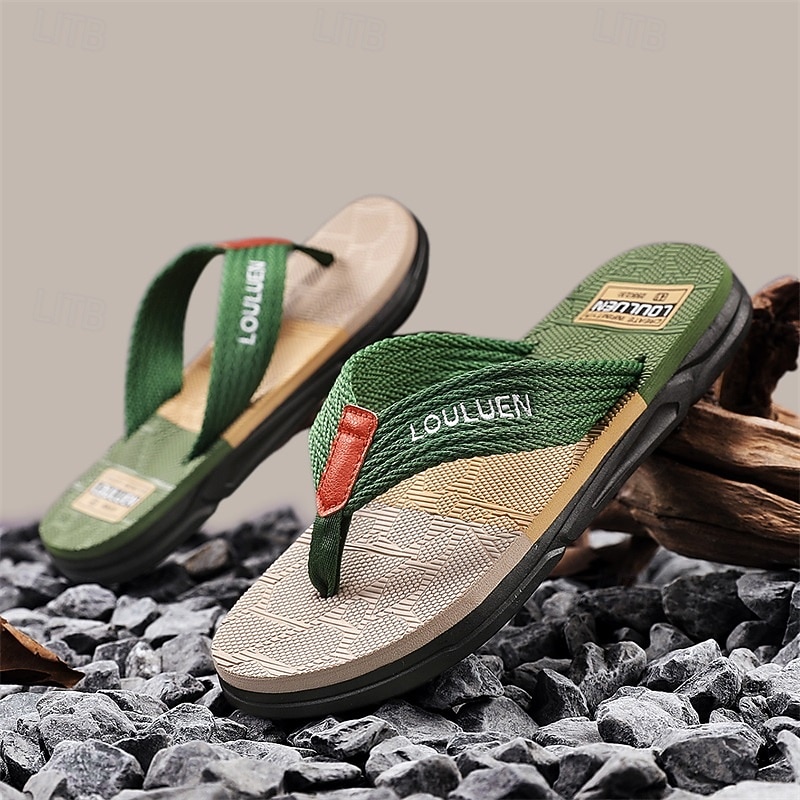 Men's Blue Flip Flops – Lightweight Quick-Dry Beach Sandals, Comfortable Summer Footwear for Vacations, Poolside and Everyday Leisure 2026 - $26.99 –P6