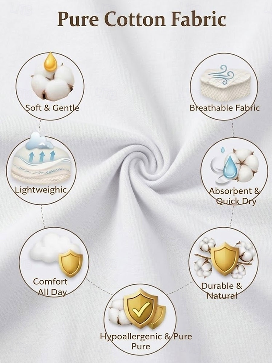 T-shirt da donna 100% cotone - maglietta a maniche corte girocollo di alta qualità del 2026 a $19.99 –P4