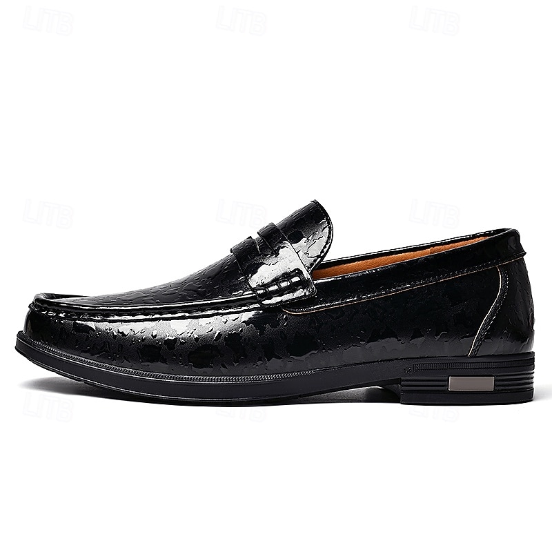 Men's Vintage Penny Loafers, Slip-On Business Casual Dress Shoes, Classic Comfort Shoes for Music Festival, Parties, Office, Daily Wear 2026 - $59.99 –P3